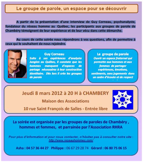 Soirée GdP Chambéry Mars 2012
